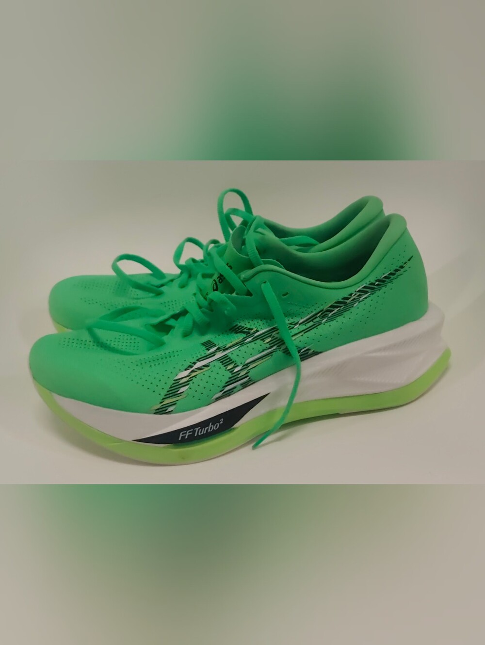 ASICS SONICBLAST Men’s Running Shoes Vital Green/Black US 10 FF BLAST